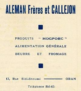 Oran Pub Alimentaire 121